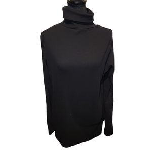 Turtleneck Top Black sz XL